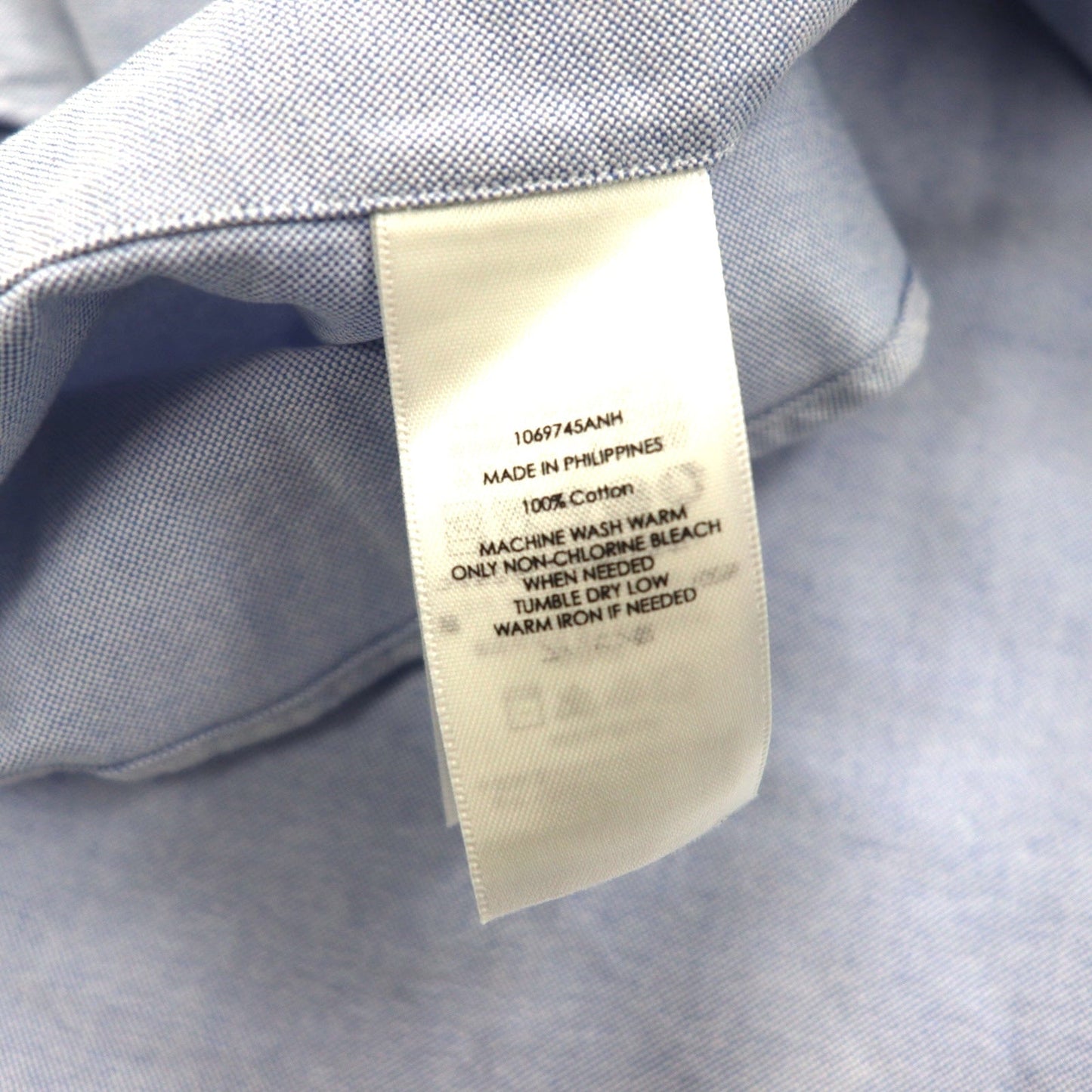 Ralph Lauren 90年代 半袖 オックスフォード ボタンダウンシャツ L ブルー スモールポニー刺繍