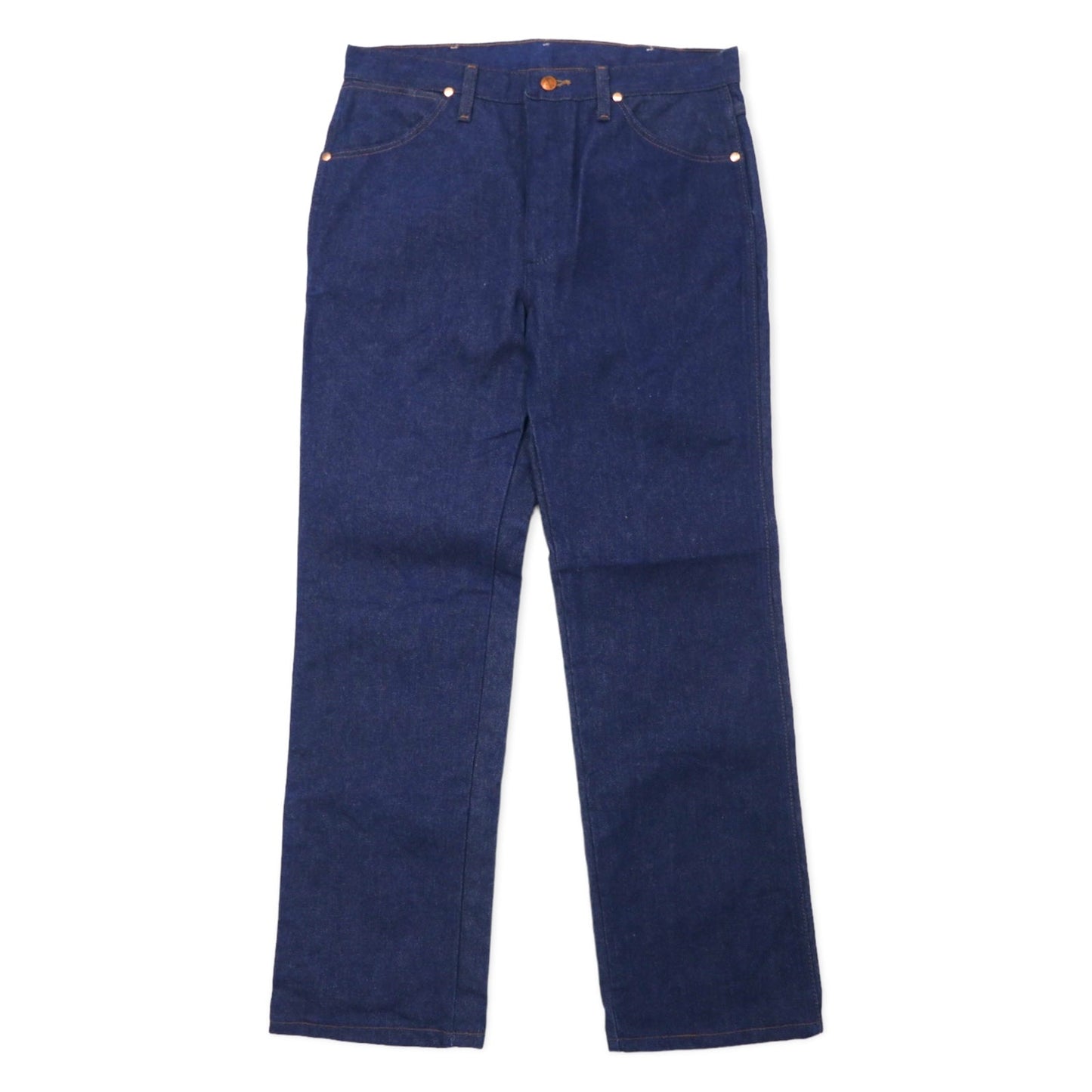 Wrangler スリムフィット リジッド デニムパンツ 34 ブルー 濃紺 936DEN メキシコ製