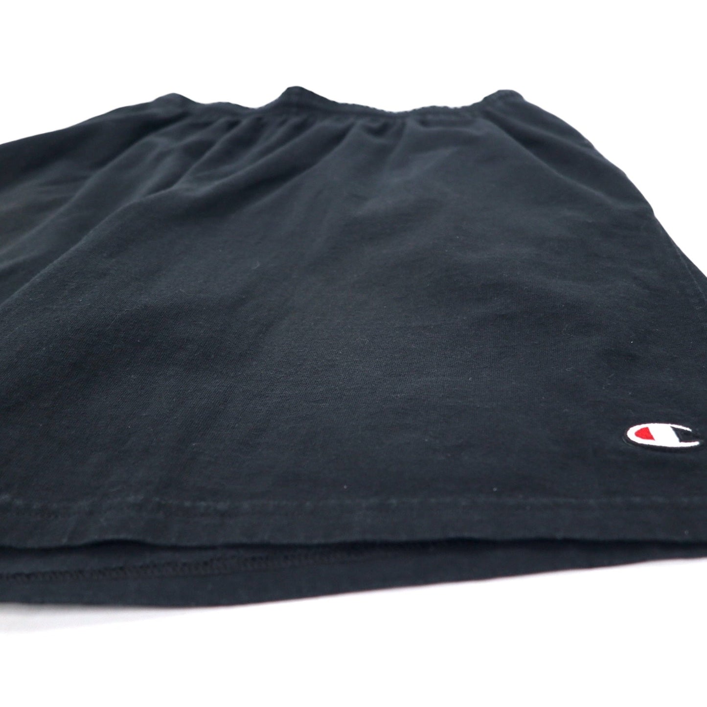 Champion イージー ショートパンツ ハーフパンツ XL ブラック コットン エルサルバドル製