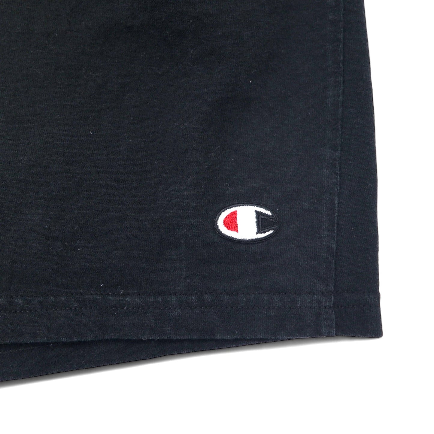 Champion イージー ショートパンツ ハーフパンツ XL ブラック コットン エルサルバドル製
