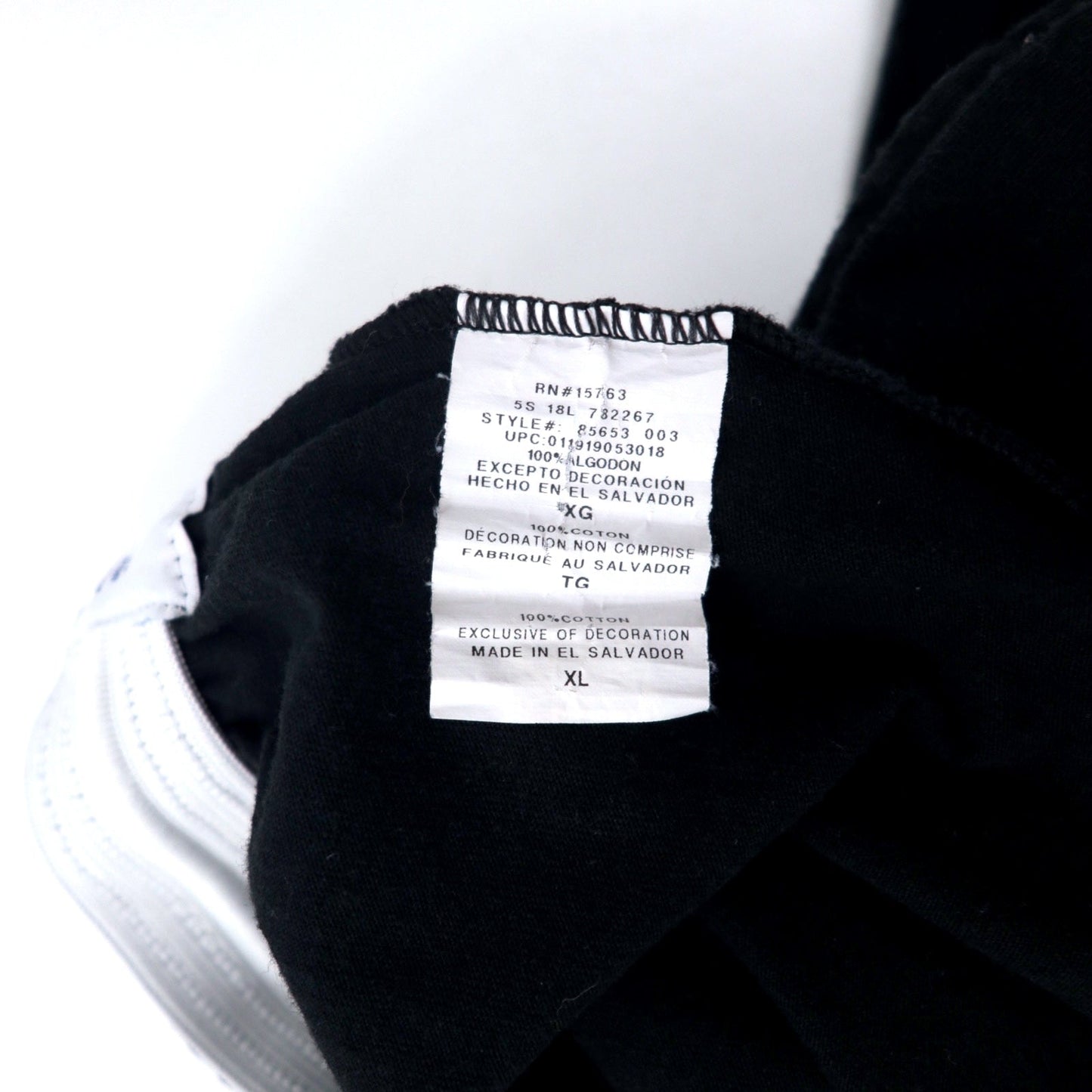 Champion イージー ショートパンツ ハーフパンツ XL ブラック コットン エルサルバドル製