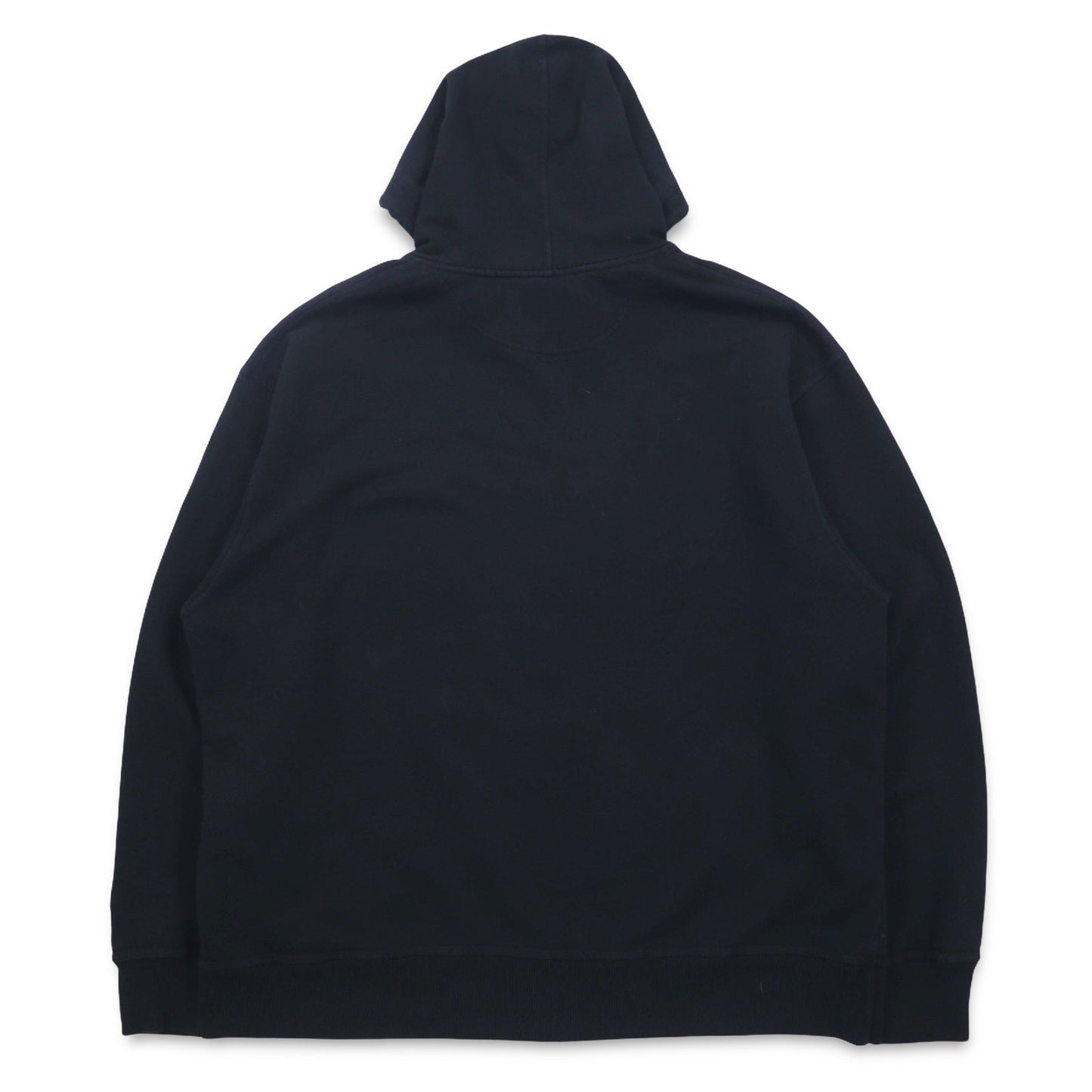 Champion ビッグサイズ フルジップパーカー 4XL ブラック ワンポイントロゴ刺繍 ホンジュラス製