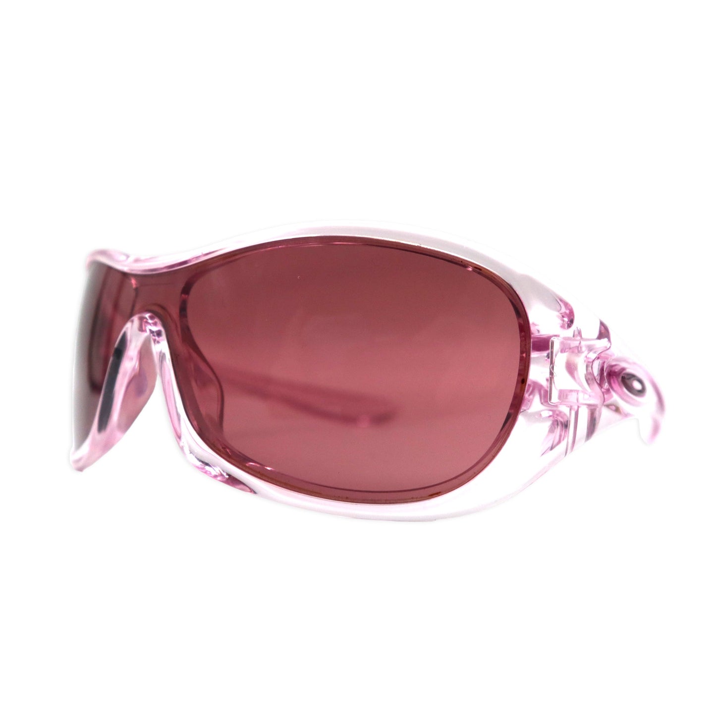 OAKLEY USA製 クリア サングラス スクエア スポーツ speechless 03-585 60-14