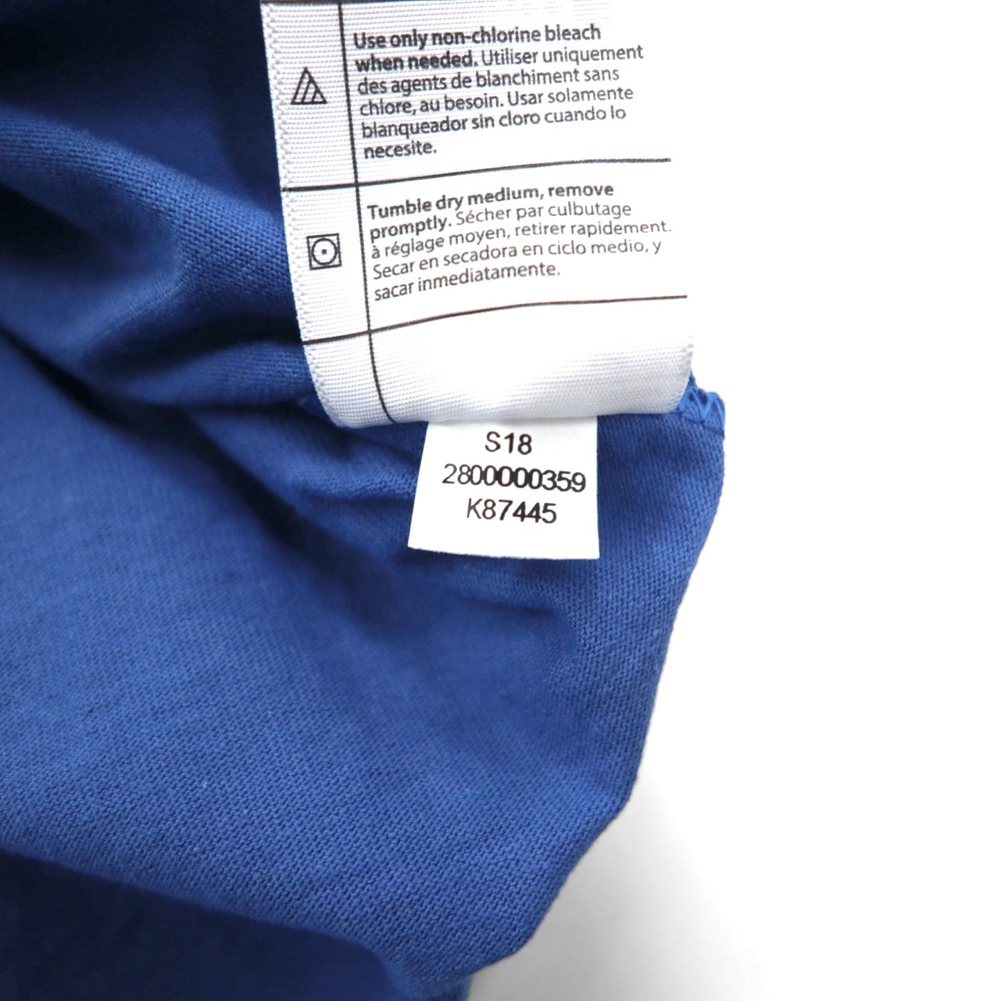 carhartt オリジナルフィット ポケット Tシャツ 2XL ブルー ORIGINAL FIT コットン K87 未使用品