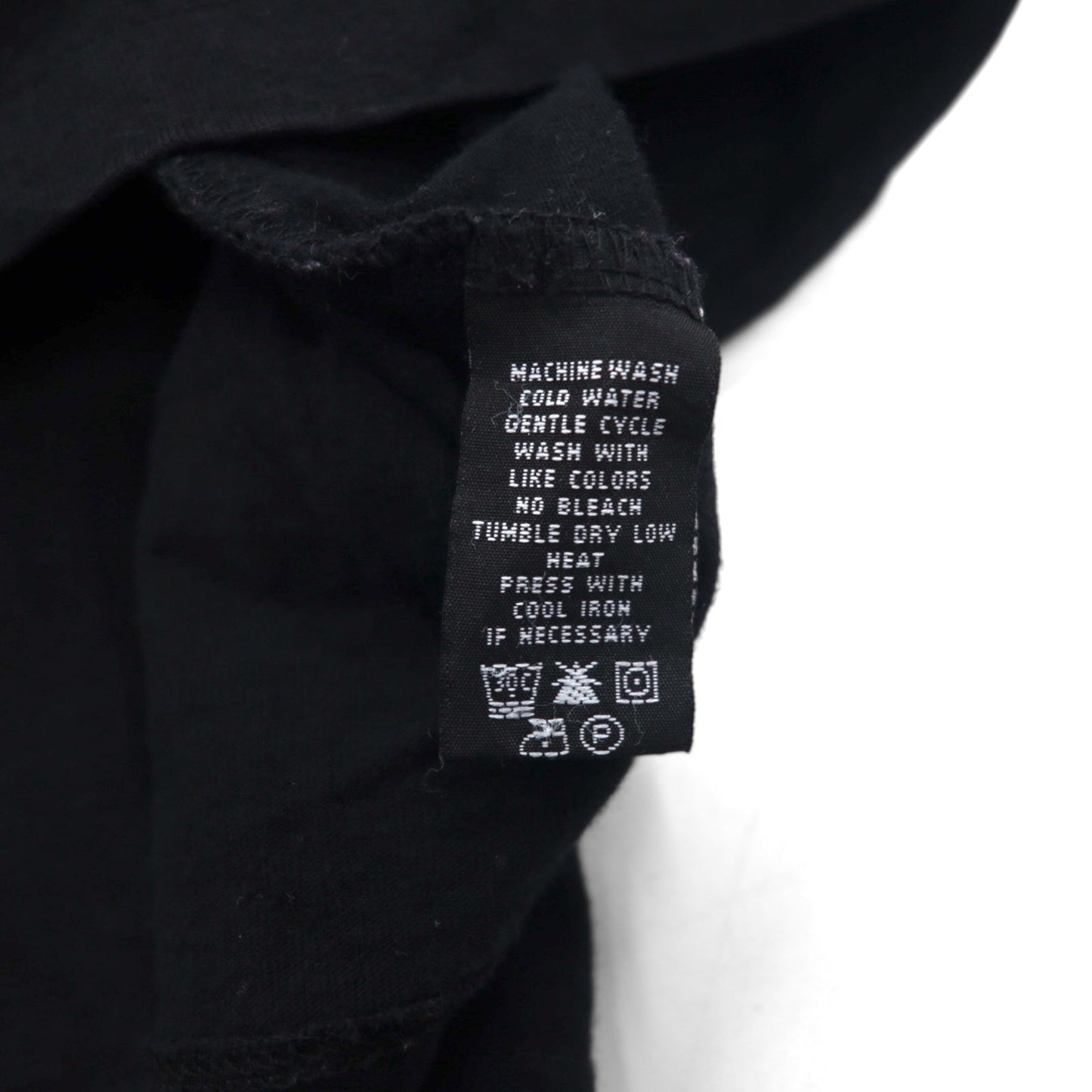 POLO JEANS CO. RALPH LAUREN 90年代 ラインデザイン Tシャツ XL ブラック ワンポイントロゴ ペルー製