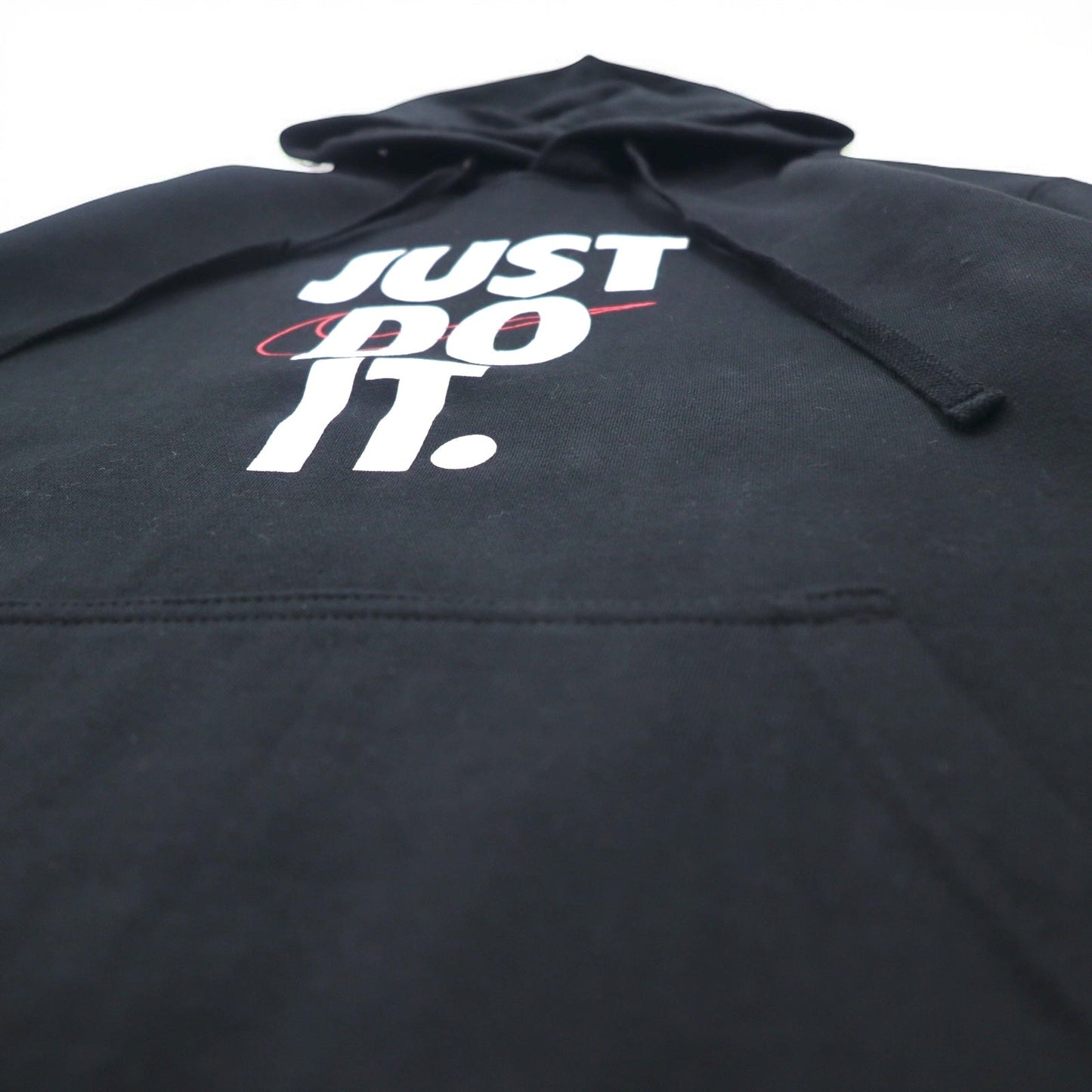 NIKE プルオーバー パーカー M ブラック JUST DO IT HOODIE 928717-451 パキスタン製