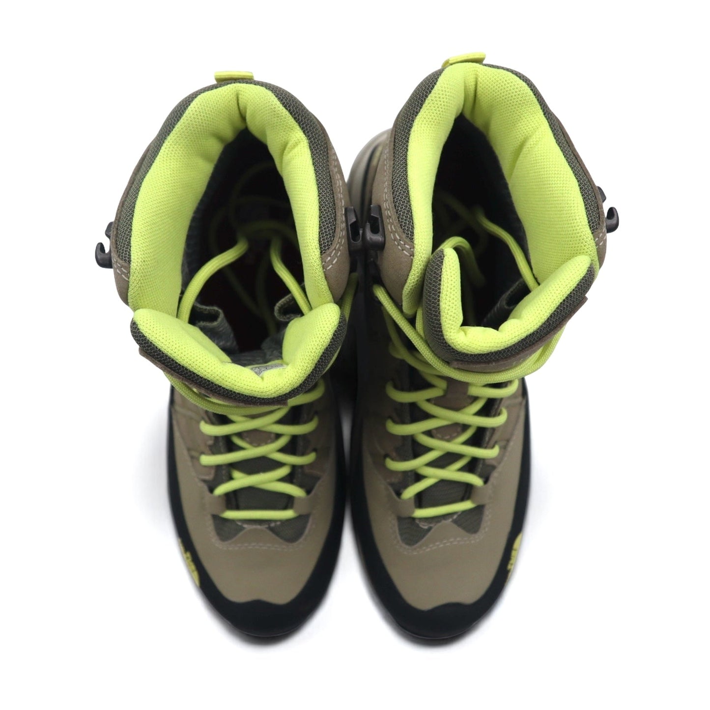 THE NORTH FACE ゴアテックス GORE-TEX トレッキングブーツ 24.5cm グレー 防水 WRECK II MID 638874