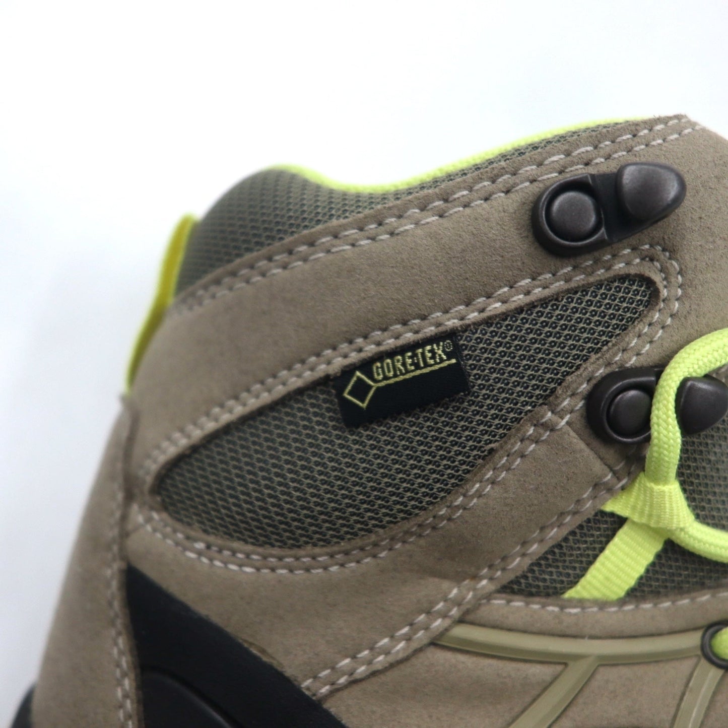 THE NORTH FACE ゴアテックス GORE-TEX トレッキングブーツ 24.5cm グレー 防水 WRECK II MID 638874