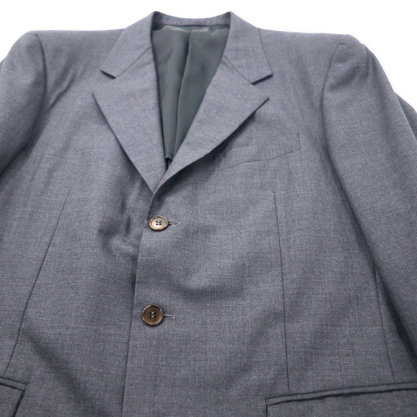 Paul Smith 3B スーツ セットアップ L グレー ウール ツータック