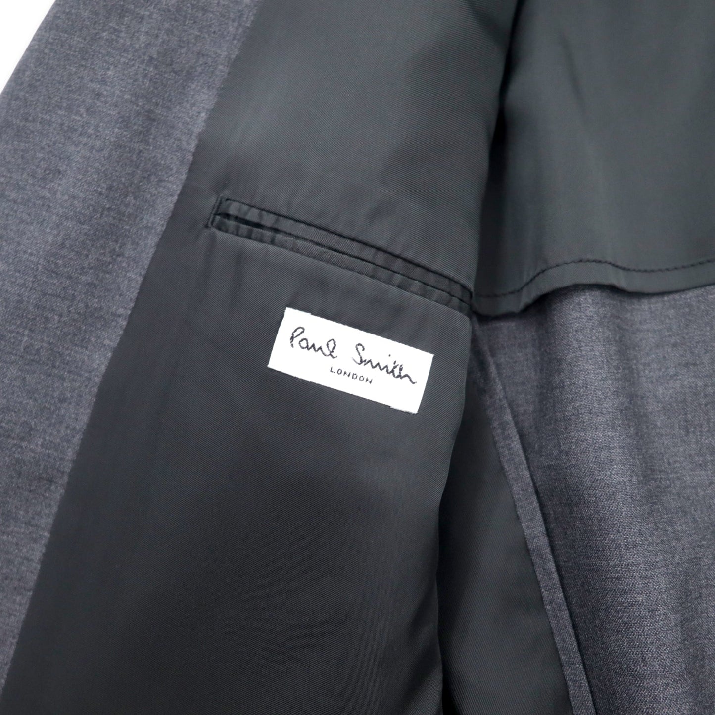 Paul Smith 3B スーツ セットアップ L グレー ウール ツータック