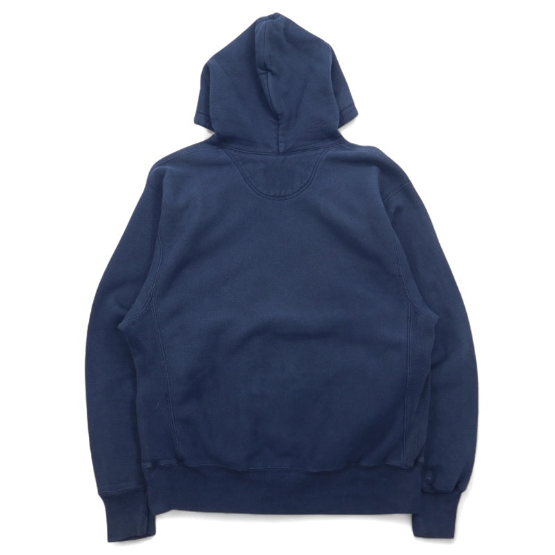Champion PREMIUM リバースウィーブ REVERSE WEAVE プルオーバー パーカー M ネイビー コットン WALPOLE BASKETBALL エルサルバドル製