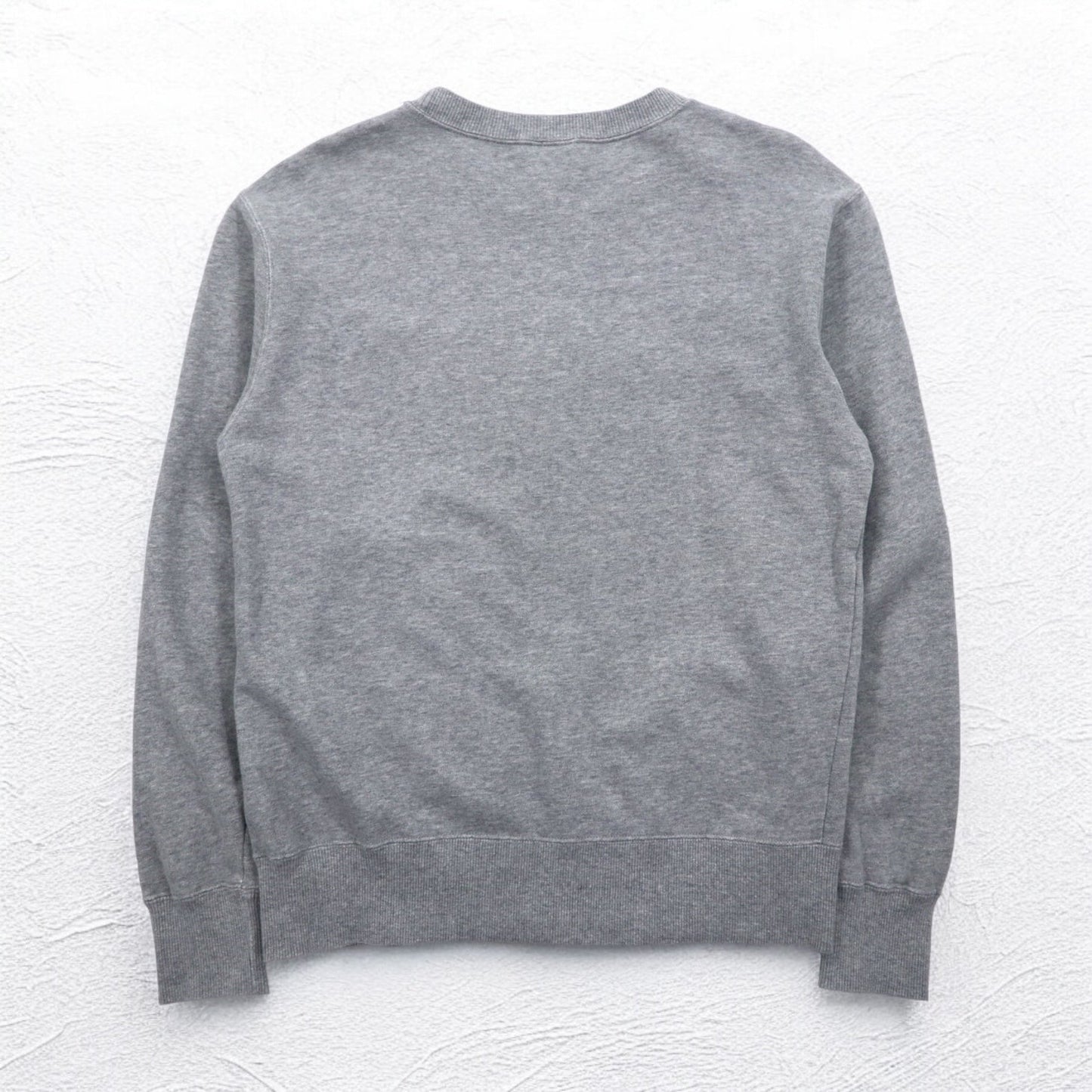 Champion クルーネック スウェット M グレー コットン ロゴプリント C3-H004