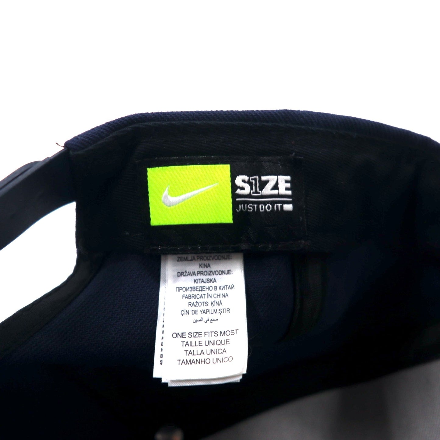 NIKE スウォッシュ クラシック プロ キャップ ONE ネイビー ポリエステル 639534-451