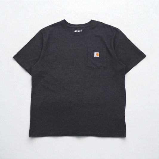 carhartt ルーズフィット LOOSE FIT ポケット Tシャツ L グレー コットン K87