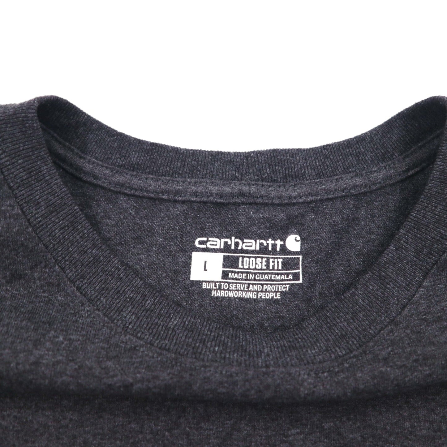 carhartt ルーズフィット LOOSE FIT ポケット Tシャツ L グレー コットン K87