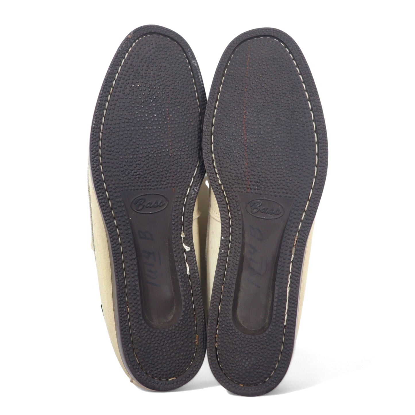 G.H.BASS デッキシューズ 28.5cm ベージュ レザー 1034