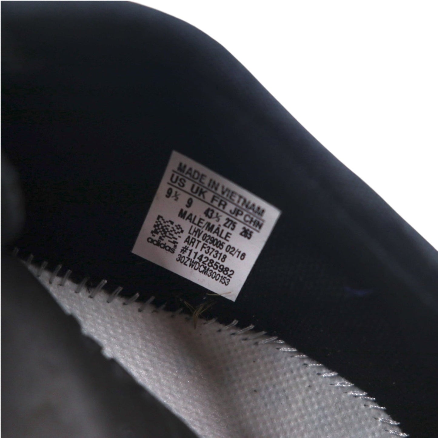 adidas Skateboarding アディ イーズ プレミア Adi-Ease Fairfax スニーカー 27.5cm ネイビー ピッグスキン F37318