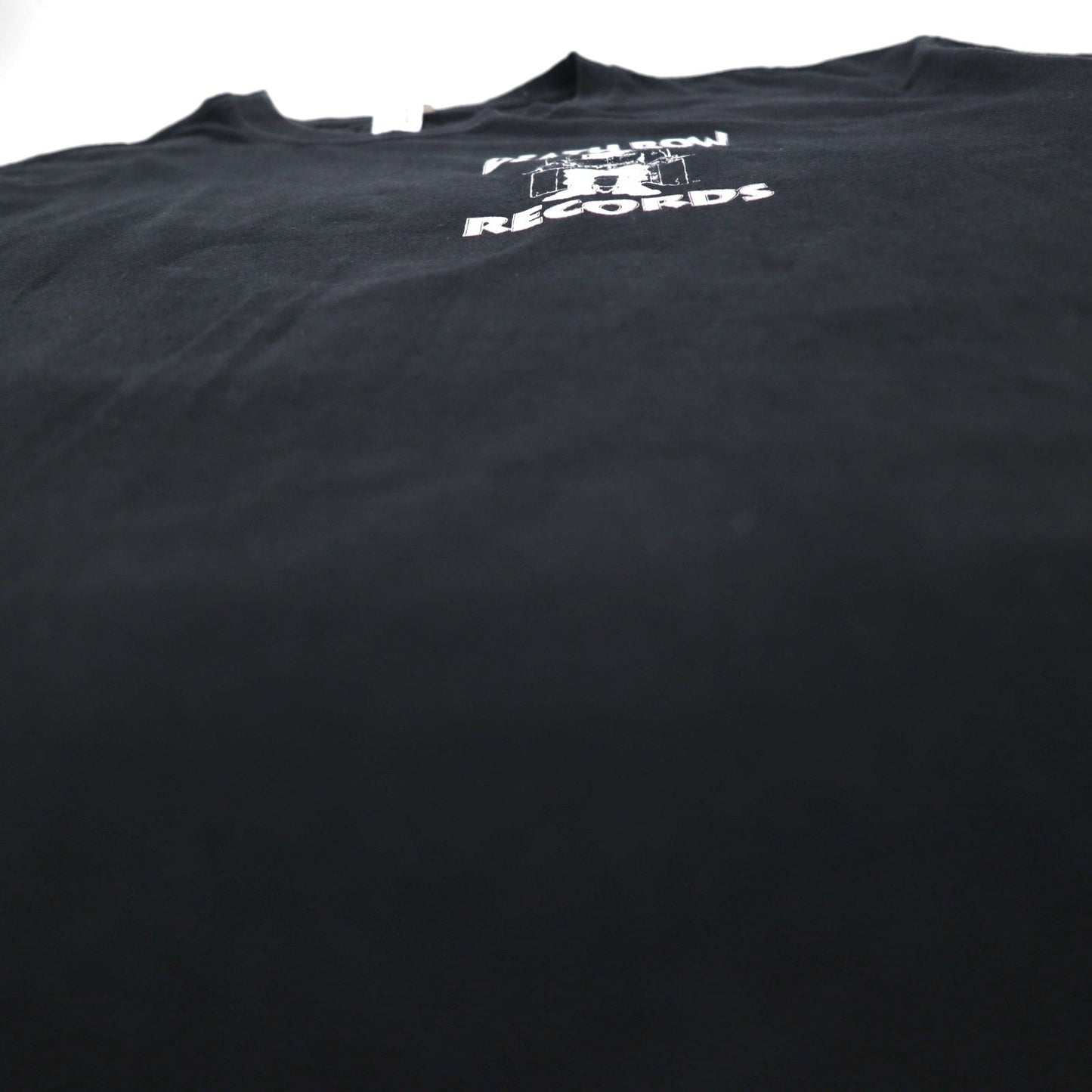 DEATH ROW RECORDS イギリス製 ヒップホップ レーベル Tシャツ L ブラック 両面プリント
