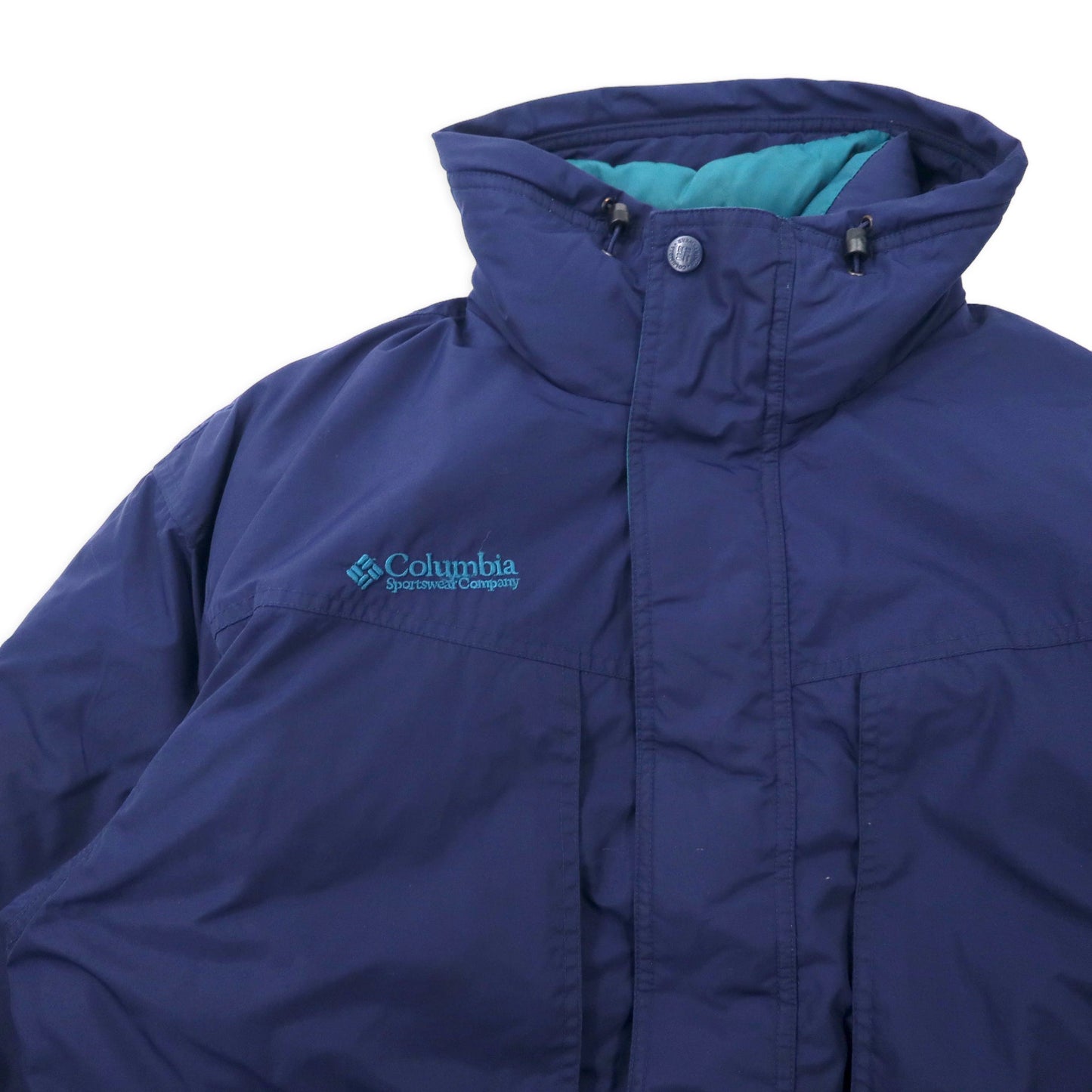 Columbia 3WAY セーリングジャケット LL ネイビー ナイロン 中綿ライナー 着脱式