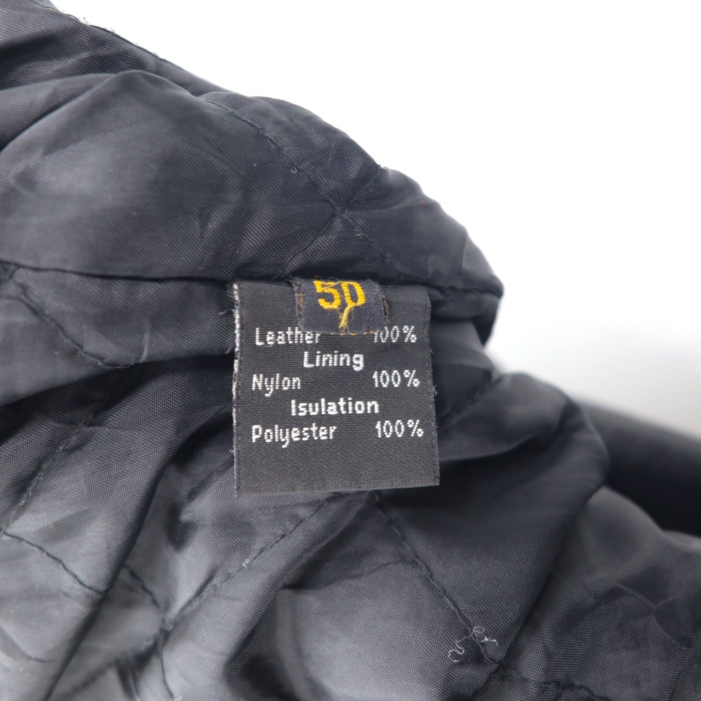 パキスタン製 90年代 パキジャン ダブルライダース レザージャケット XL ブラック GENUINE Leather レザー キルティングライナー
