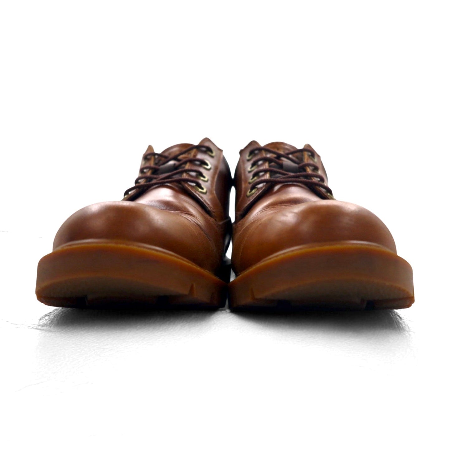 Timberland ベーシック オックスフォードブーツ 27cm ブラウン プレミアムフルグレインレザー DEFENDER加工 撥水 A1QWS