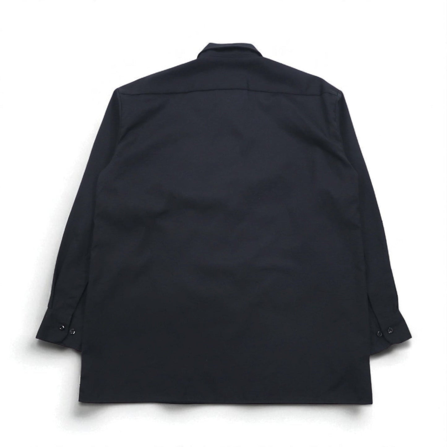Dickies ワークシャツ L ブラック ポリエステル コットン ポケット 574BK ホンジュラス製 未使用品