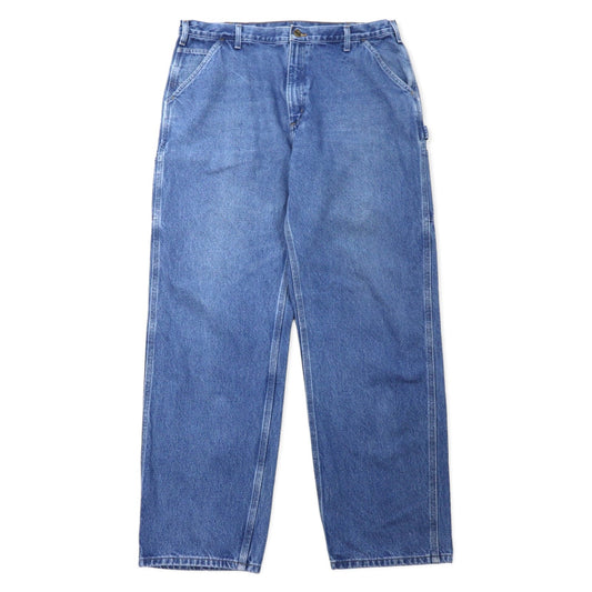 carhartt デニム ペインターパンツ 40 ブルー コットン Original Fit B237 メキシコ製