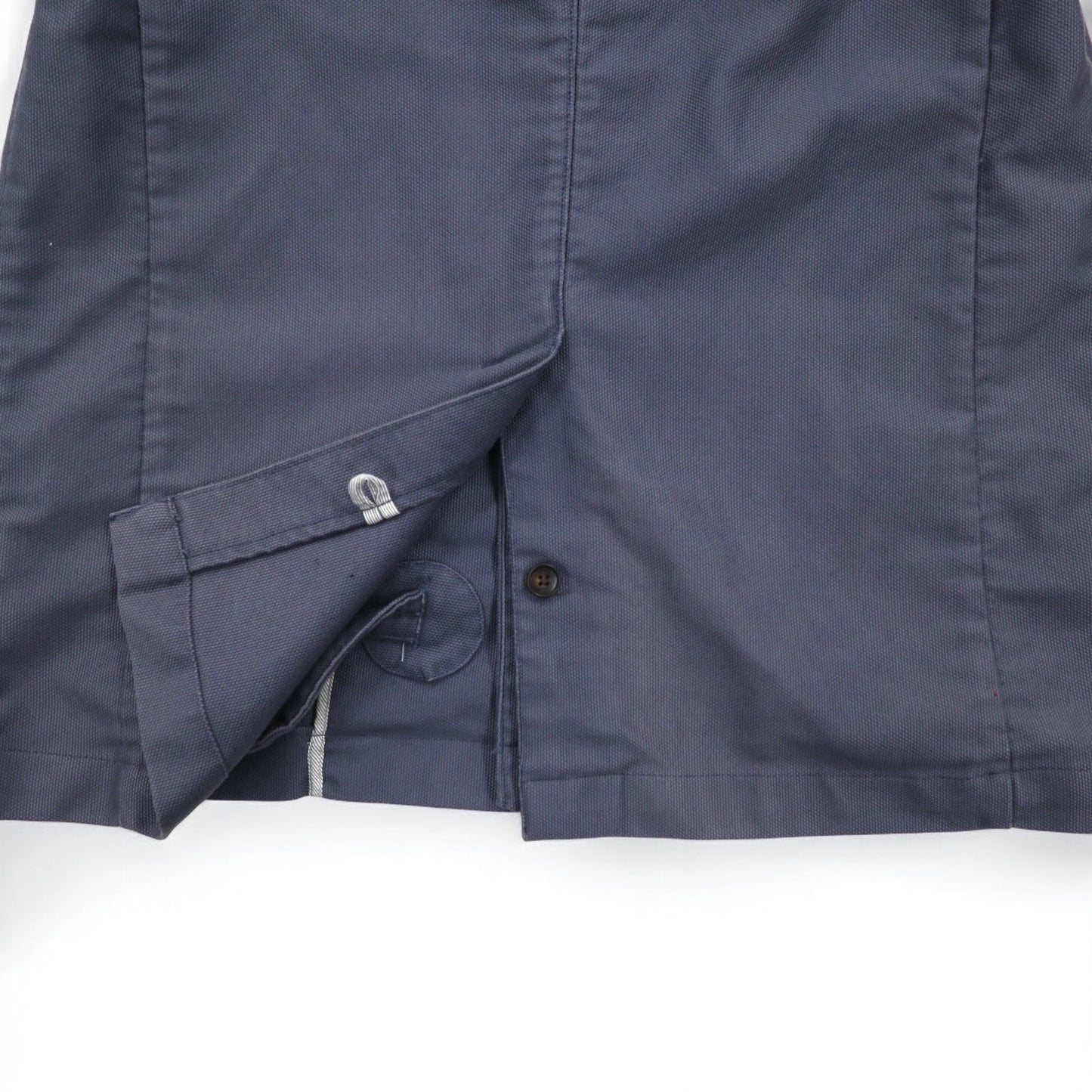 GAP オールドギャップ 00年代 ステンカラーコート L ネイビー コットン フラップポケット 356808 未使用品