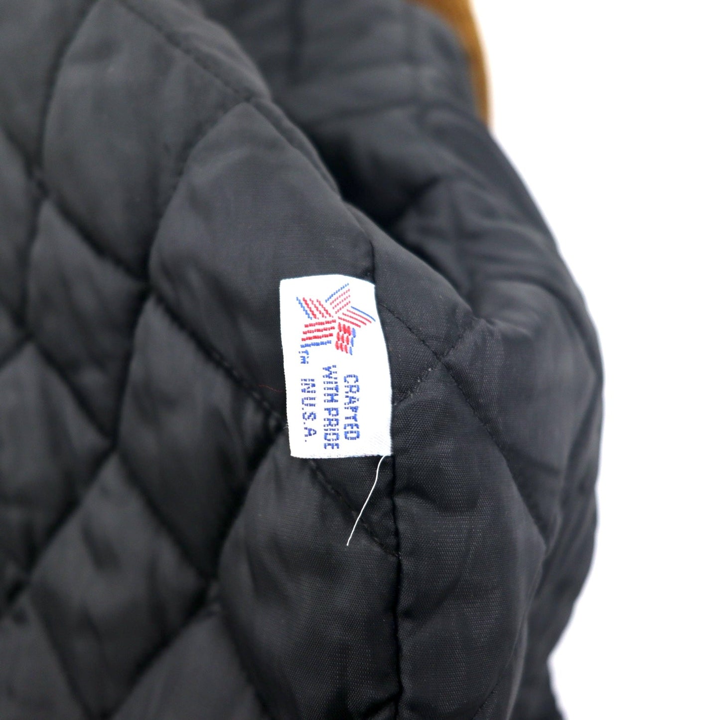 Schott USA製 コーデュロイ ダッフルコート 38 ブラウン コットン キルティングライナー