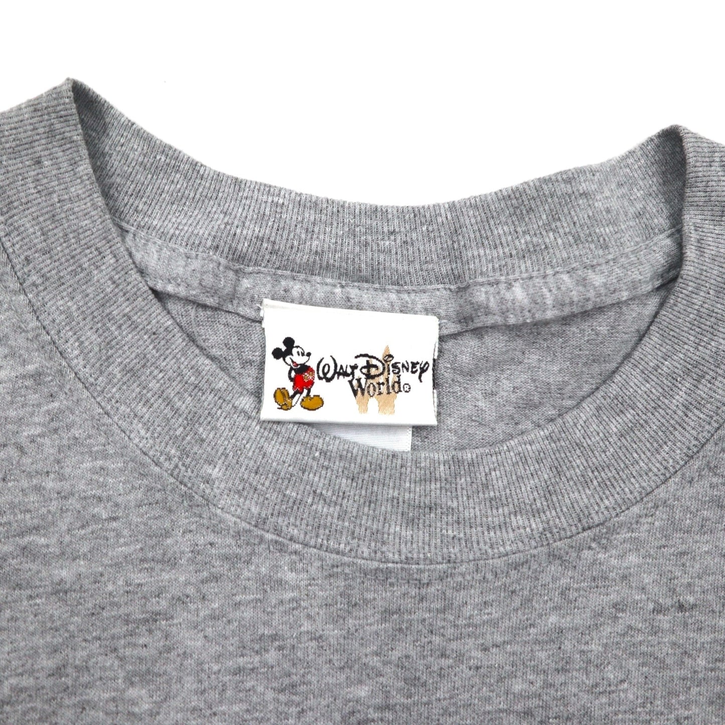 Walt Disney World 00年代 ディズニー ミッキーマウス 2000 ミレニアム Tシャツ M グレー 未使用品