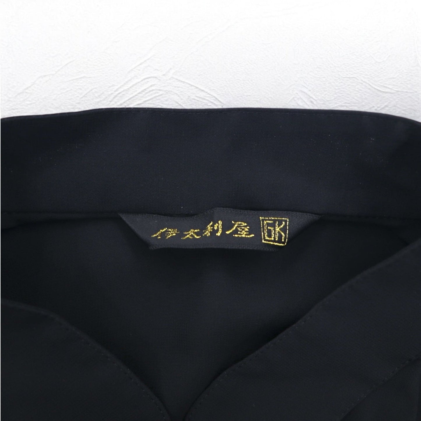 伊太利屋 オーバーシャツ L ブラック ビッグサイズ La Moda GOJI 日本製