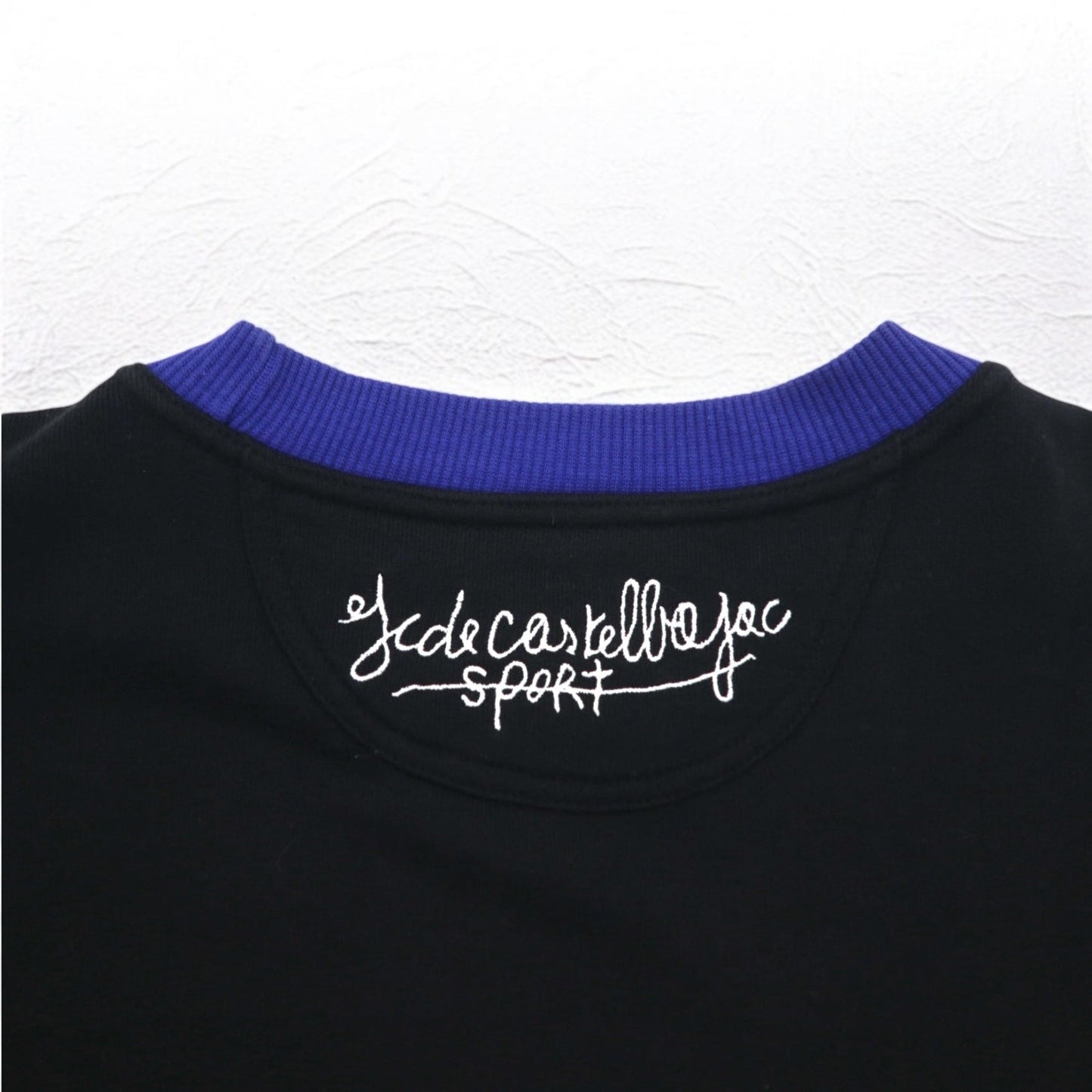 Castelbajac sport 90年代 キャラクタープリント スウェット M ブラック コットン