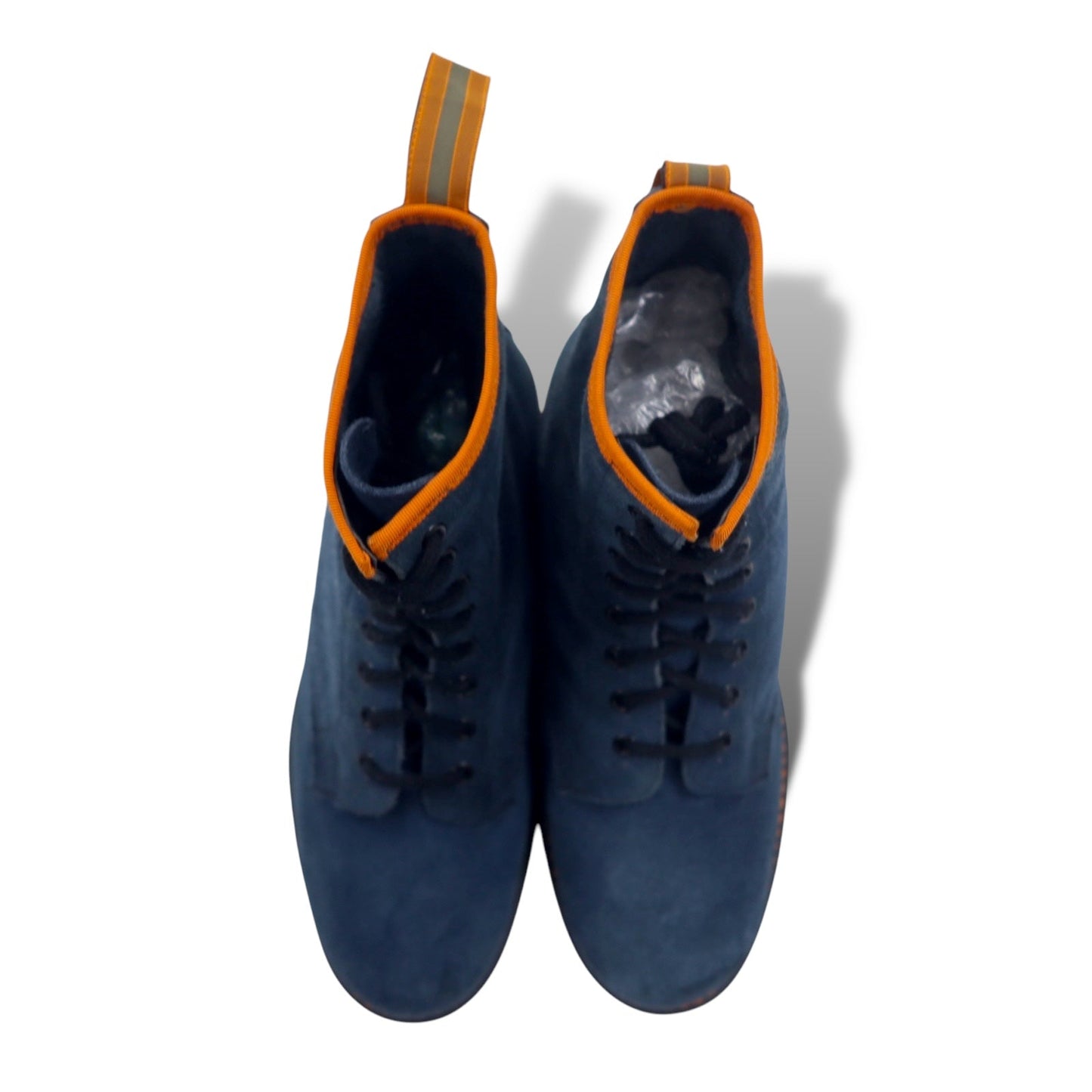 GEORGE COX × nepenthes イングランド製 8ホール レースアップブーツ 28cm ネイビー スエードレザー