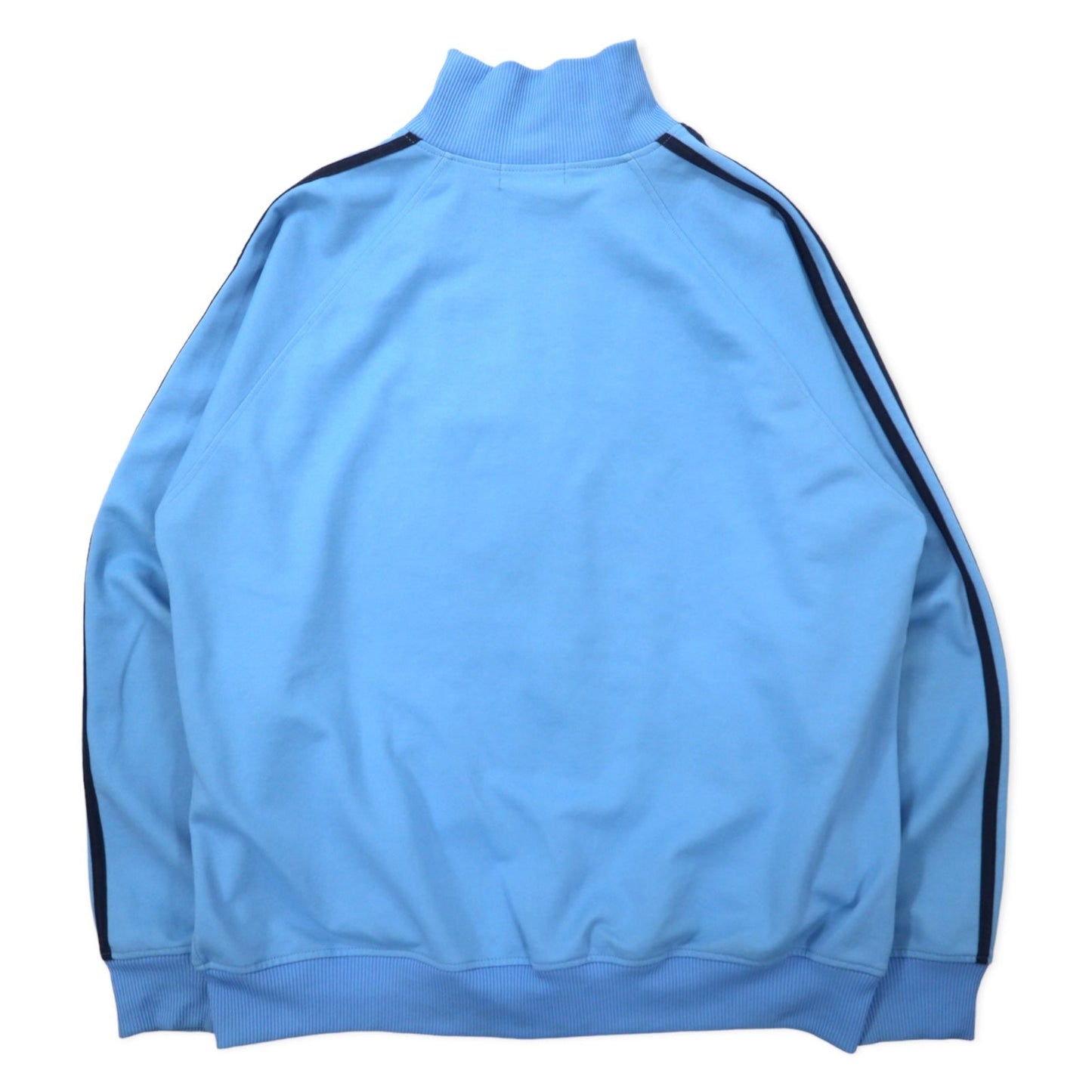 FRED PERRY トラックジャケット ジャージ L ブルー ポリエステル サイドライン ワンポイントロゴ ポルトガル製