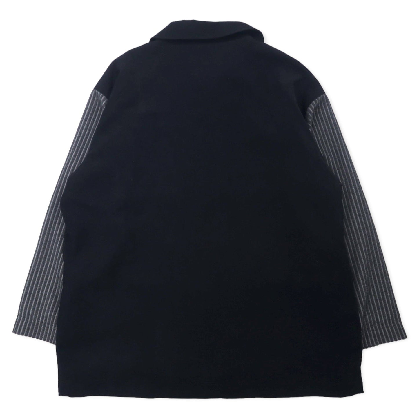 LEGERE by MCM 90年代 異素材切り替え カバーオール LA ブラック ポリエステル