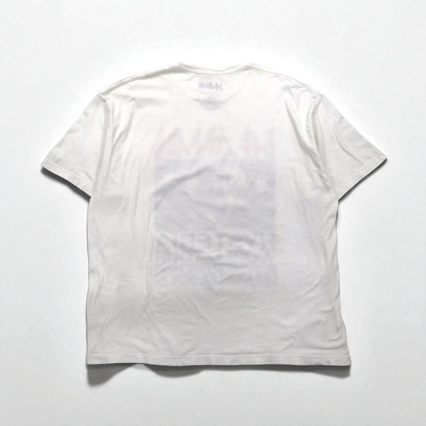 DEF LEPPARD デフレパード オフィシャル ロック バンド Tシャツ 2XL ホワイト HYSTERIA WORLD TOUR メキシコ製