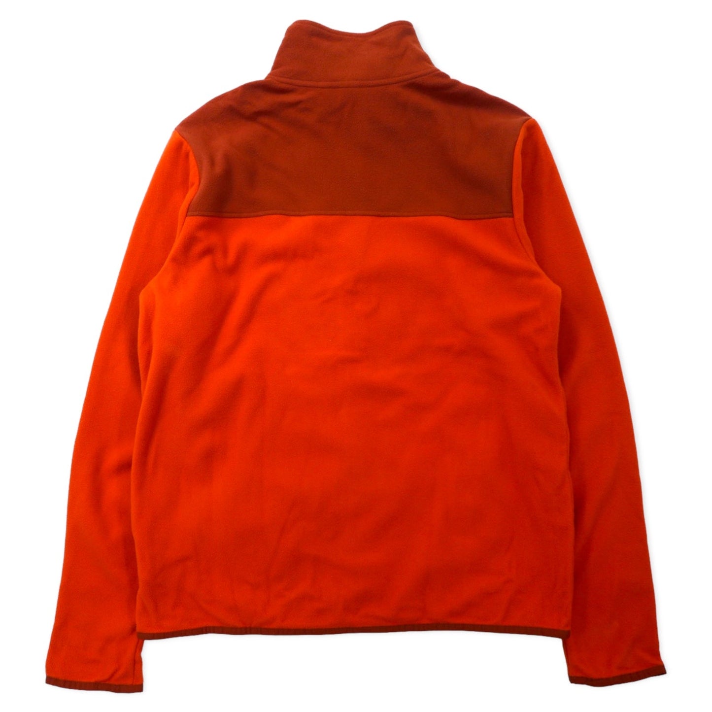 THE NORTH FACE フルジップ フリースジャケット M オレンジ ポリエステル ワンポイントロゴ刺繍 NF0A48KDEL9 エルサルバドル製 未使用品