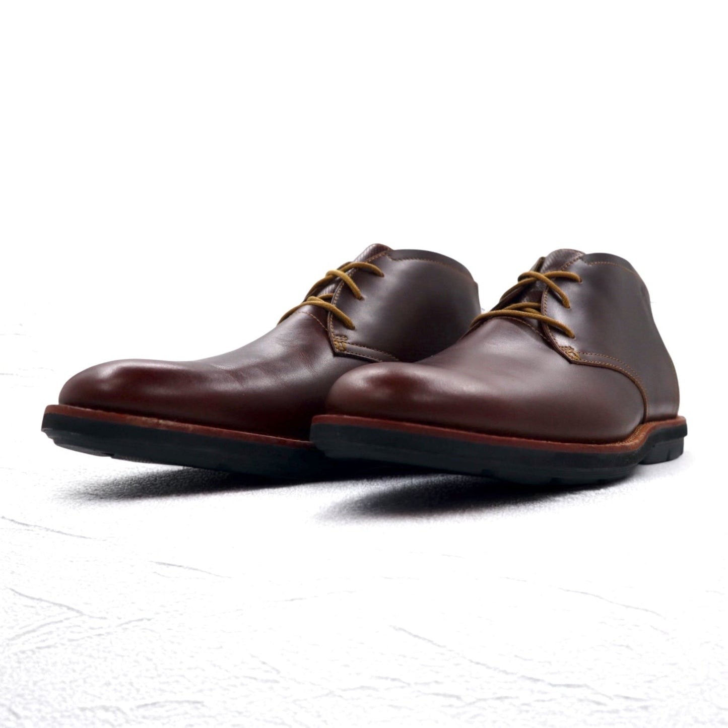 Timberland プレーントゥ チャッカブーツ Plain Toe Chukka Shoes 27cm ブラウン レザー SENSORFLEX 2692