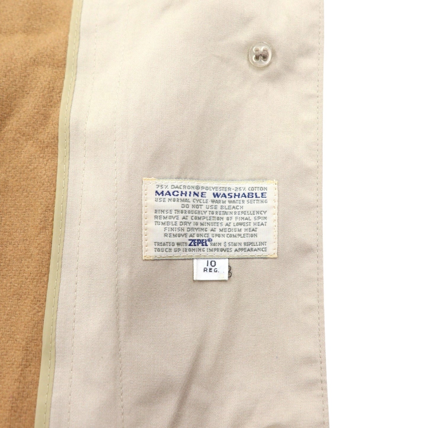 USA製 90年代 Misty Harbor トレンチコート L ポリエステル ライナー着脱式 ベルト付き