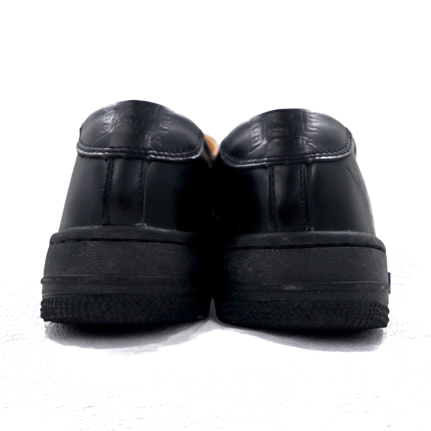BAPE STA ( A BATHING APE ) × AMBUSH クリーパーシューズ スニーカー 27cm ブラック CREEEPSTA