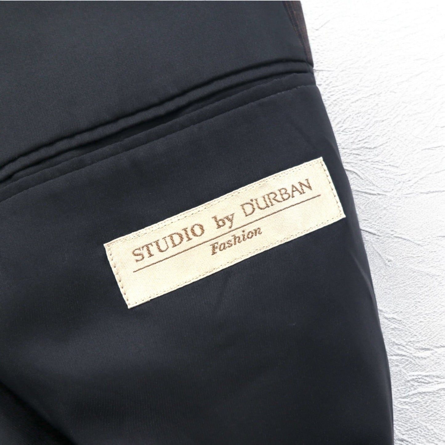 STUDIO by D'URBAN 80年代 3B スーツ セットアップ XL グレー ストライプ ウール 日本製