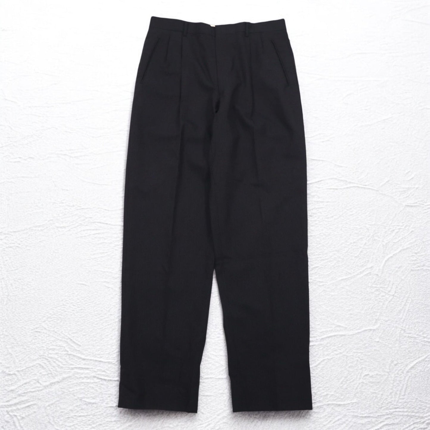 STUDIO by D'URBAN 80年代 3B スーツ セットアップ XL グレー ストライプ ウール 日本製