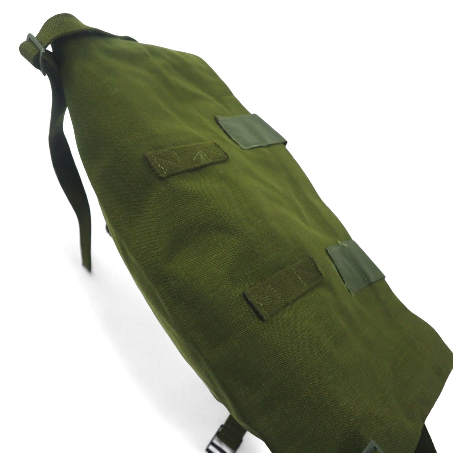 Danish Army デンマーク軍 80年代 2WAY ロールトップ メッセンジャーバッグ カーキ デッドストック 未使用品