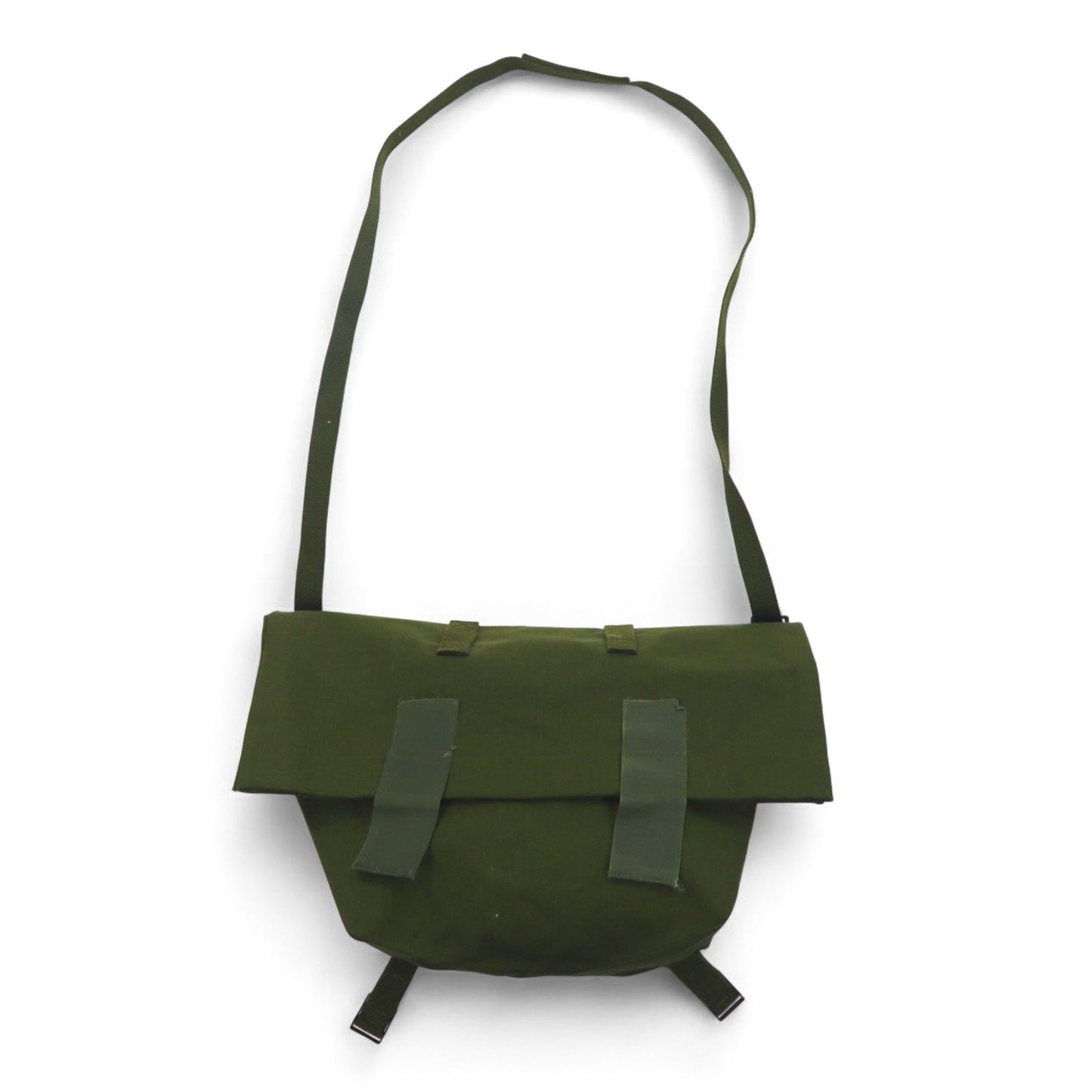 Danish Army デンマーク軍 80年代 2WAY ロールトップ メッセンジャーバッグ カーキ デッドストック 未使用品