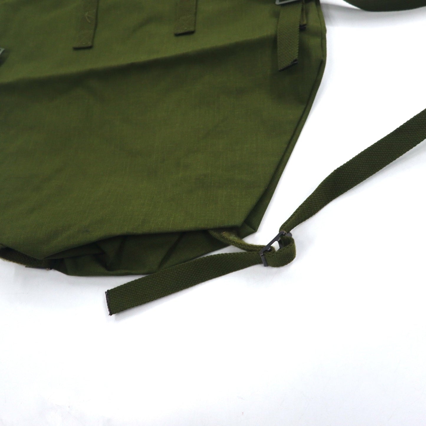 Danish Army デンマーク軍 80年代 2WAY ロールトップ メッセンジャーバッグ カーキ デッドストック 未使用品