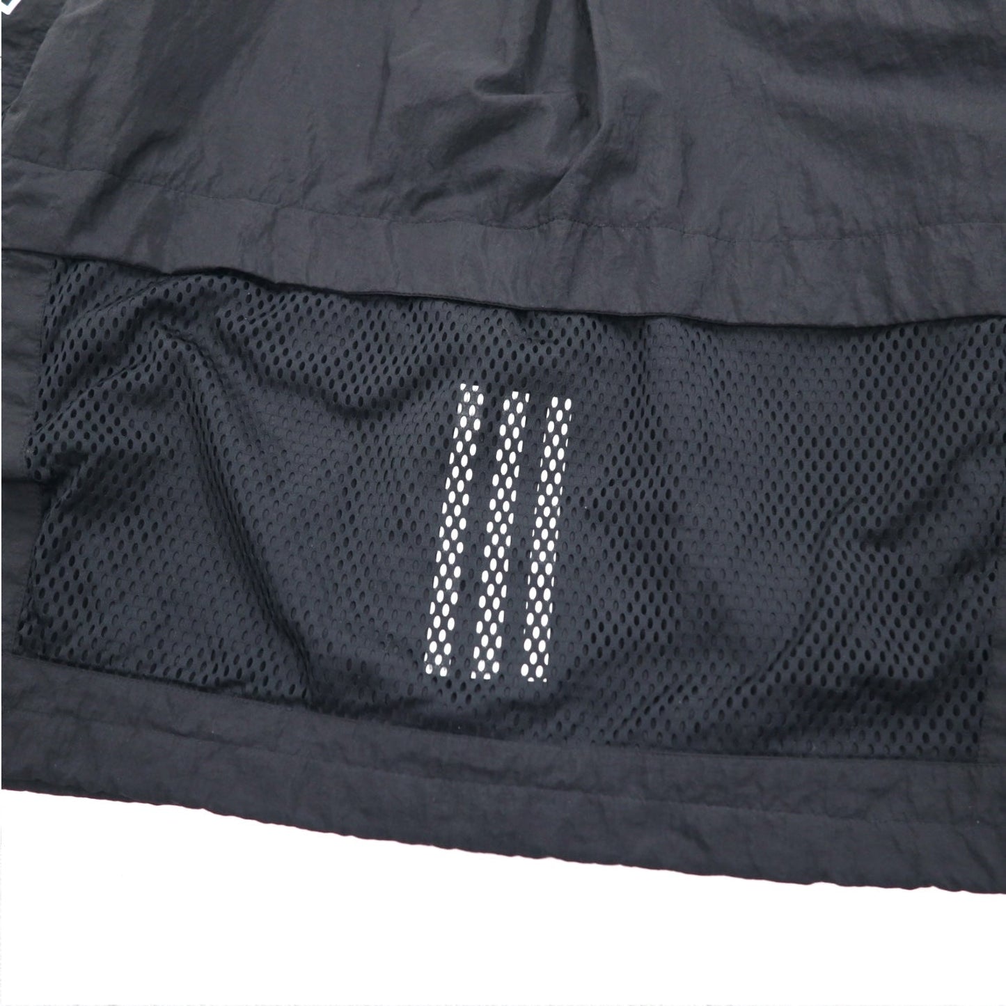 adidas ナイロン トラックジャケット ジャージ S ブラック ドローコード W S2S スリーストライプ ED1529