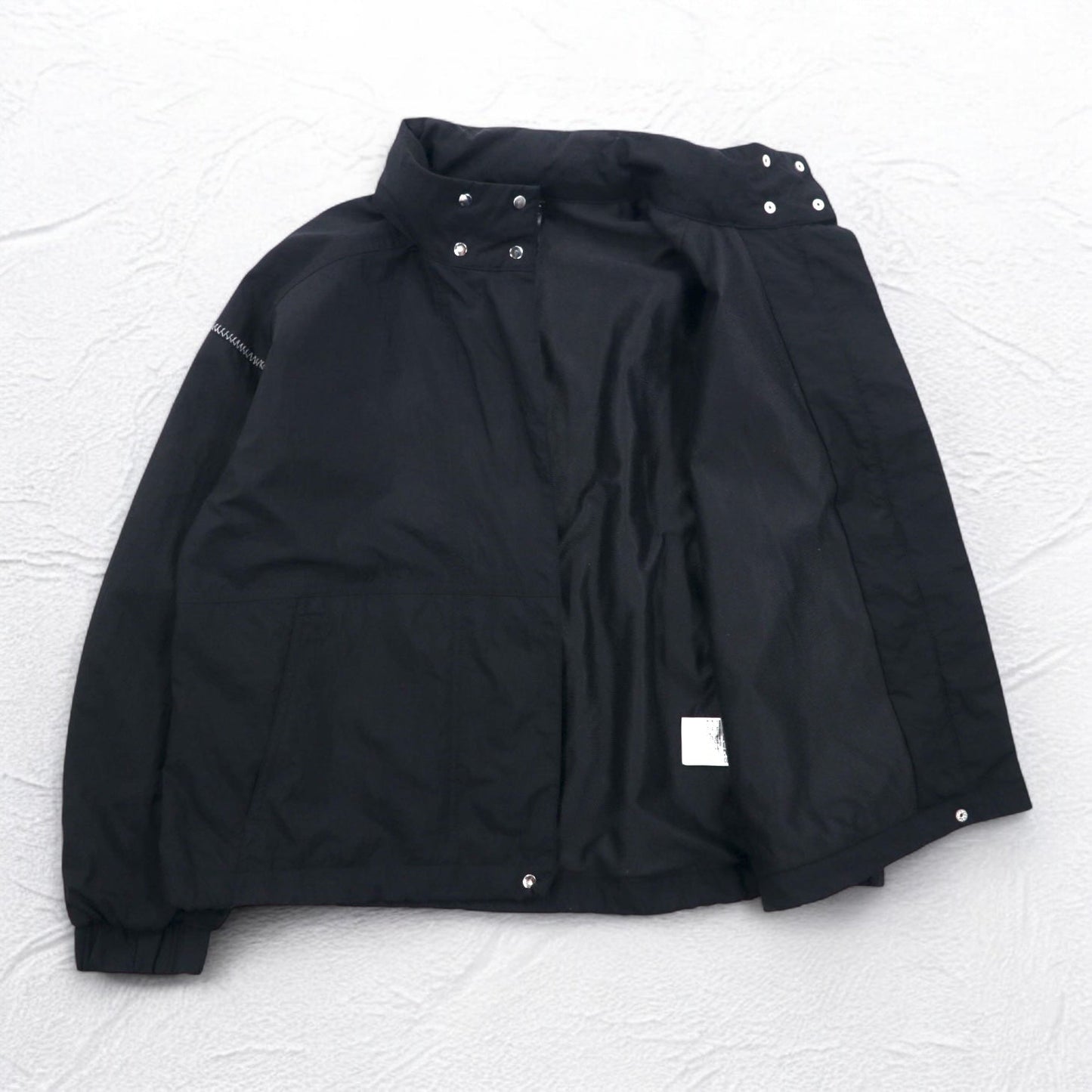 adidas ナイロン トラックジャケット ジャージ S ブラック ドローコード W S2S スリーストライプ ED1529