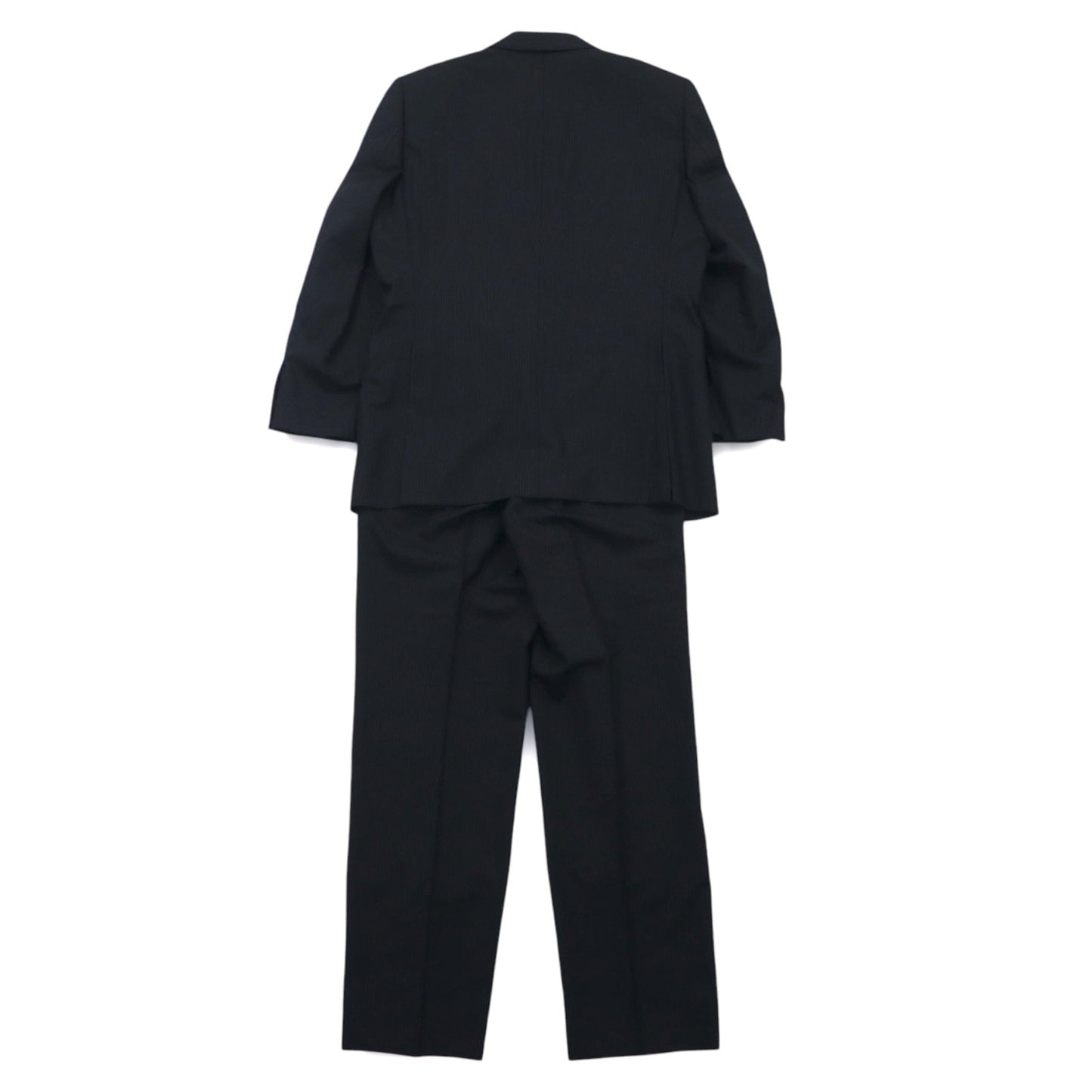 Ermenegildo Zegna 2B スーツ セットアップ M グレー ストライプ ウール COOL EFFECT 日本製