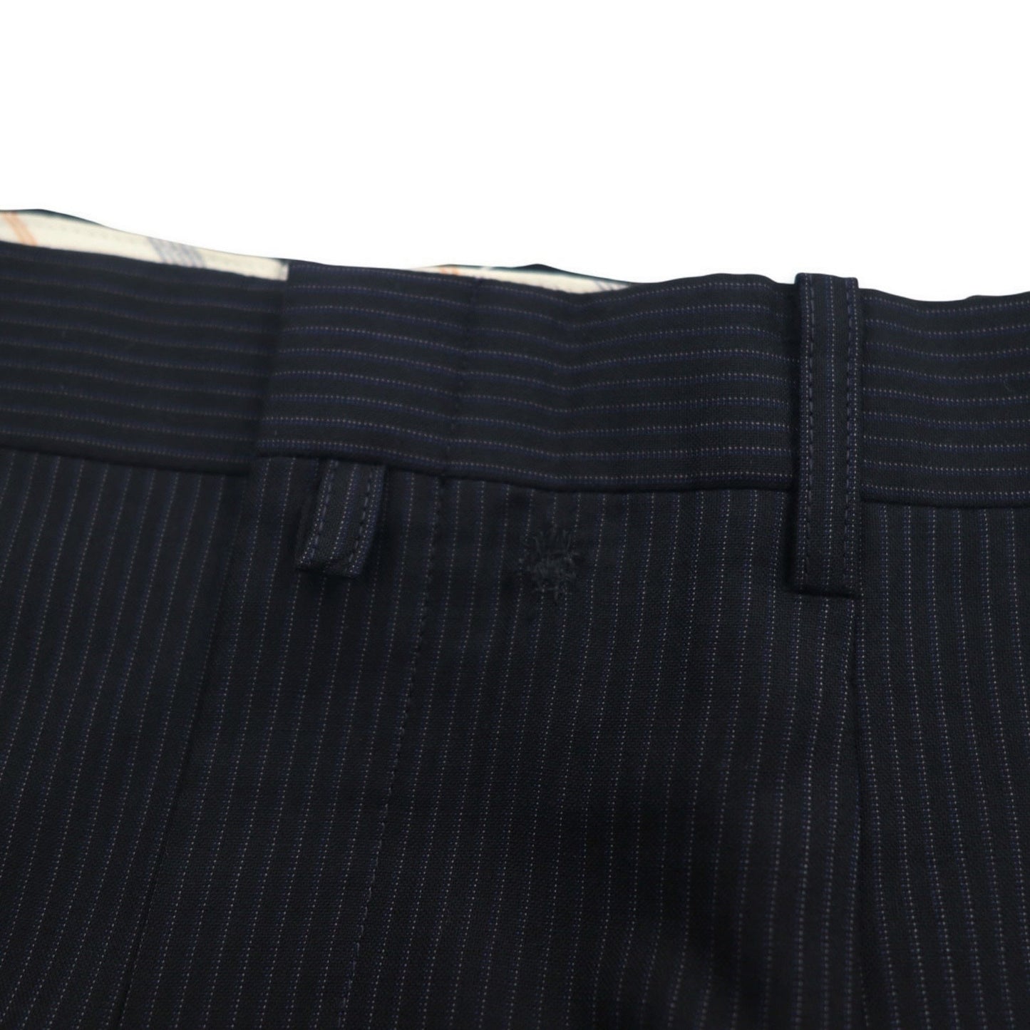 Ermenegildo Zegna 2B スーツ セットアップ M グレー ストライプ ウール COOL EFFECT 日本製