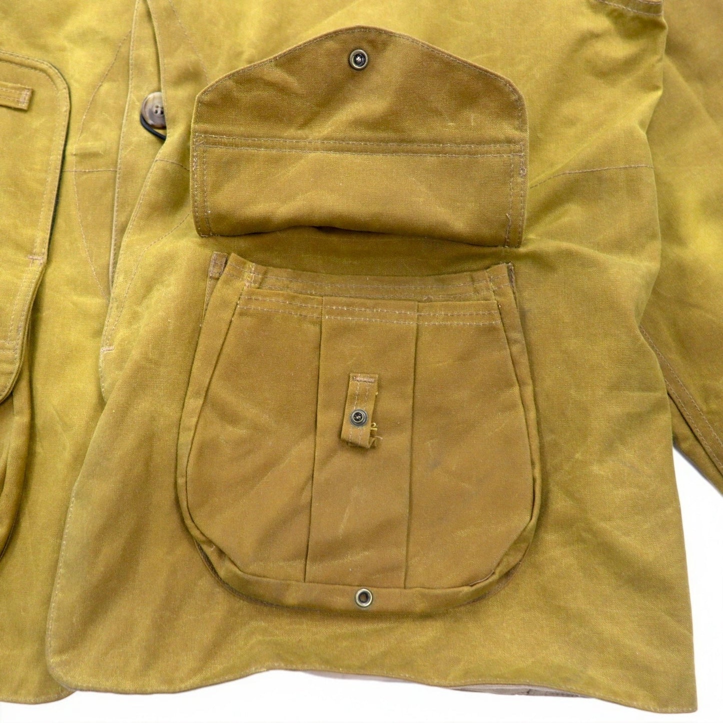 FILSON USA製 TIN CLOTH FIELD HUNTING COAT ハンティングジャケット 2XL ベージュ オイルドコットン  ティンクロス フィールドコート 11010088